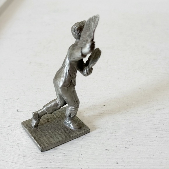 Vintage Chinese Fan Dancer Selangor Pewter - Picture 6 of 11